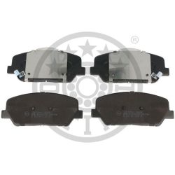 Stabdžių trinkelių rinkinys, diskinis stabdys OPTIMAL 12628