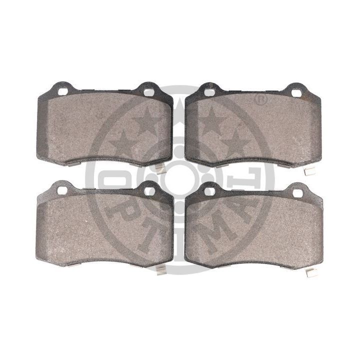 Stabdžių trinkelių rinkinys, diskinis stabdys OPTIMAL 12635