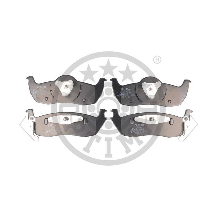Stabdžių trinkelių rinkinys, diskinis stabdys OPTIMAL 12648