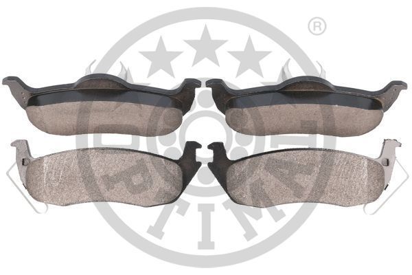 Stabdžių trinkelių rinkinys, diskinis stabdys OPTIMAL 12648