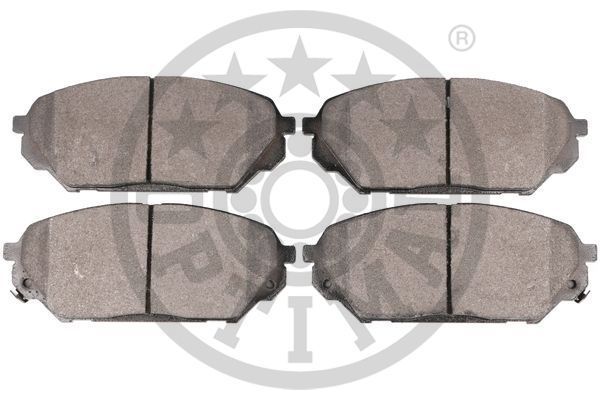 Stabdžių trinkelių rinkinys, diskinis stabdys OPTIMAL 12661