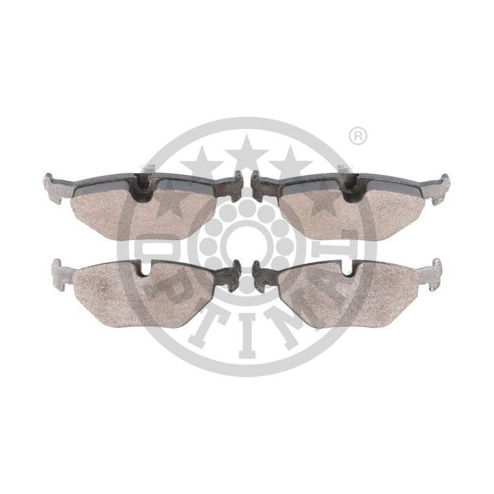 Stabdžių trinkelių rinkinys, diskinis stabdys OPTIMAL 12702