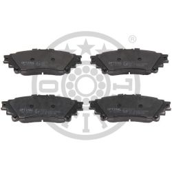 Stabdžių trinkelių rinkinys, diskinis stabdys OPTIMAL 12729