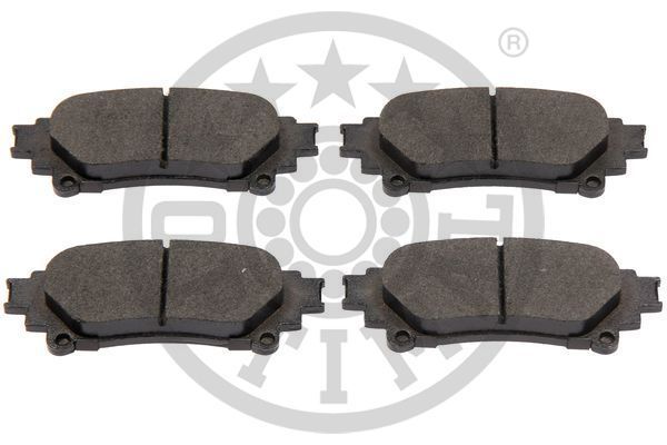 Stabdžių trinkelių rinkinys, diskinis stabdys OPTIMAL 12729