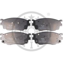 Stabdžių trinkelių rinkinys, diskinis stabdys OPTIMAL 80012