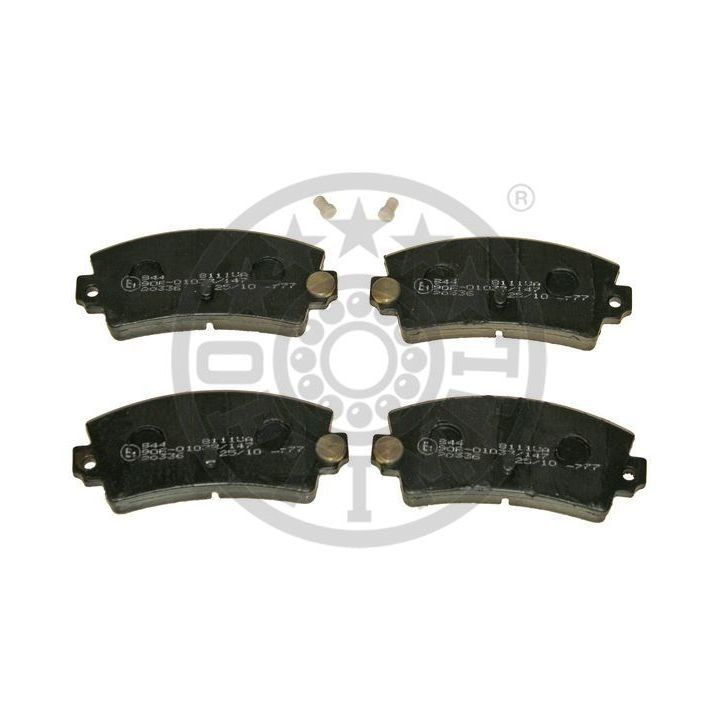 Stabdžių trinkelių rinkinys, diskinis stabdys OPTIMAL 8111VA