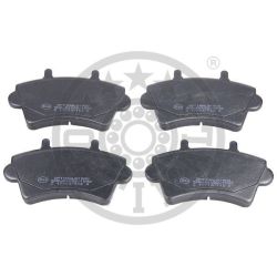 Stabdžių trinkelių rinkinys, diskinis stabdys OPTIMAL 81900