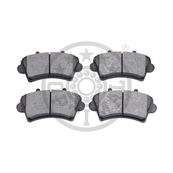 Stabdžių trinkelių rinkinys, diskinis stabdys OPTIMAL 81900