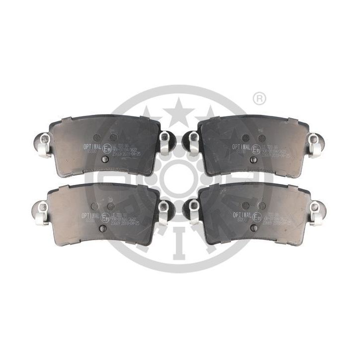 Stabdžių trinkelių rinkinys, diskinis stabdys OPTIMAL 83300