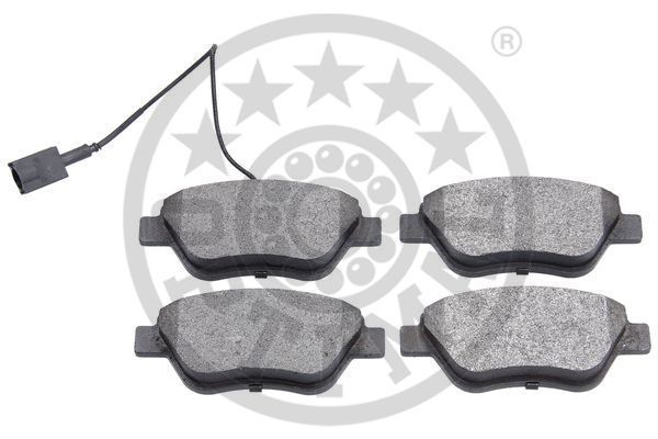 Stabdžių trinkelių rinkinys, diskinis stabdys OPTIMAL 85801