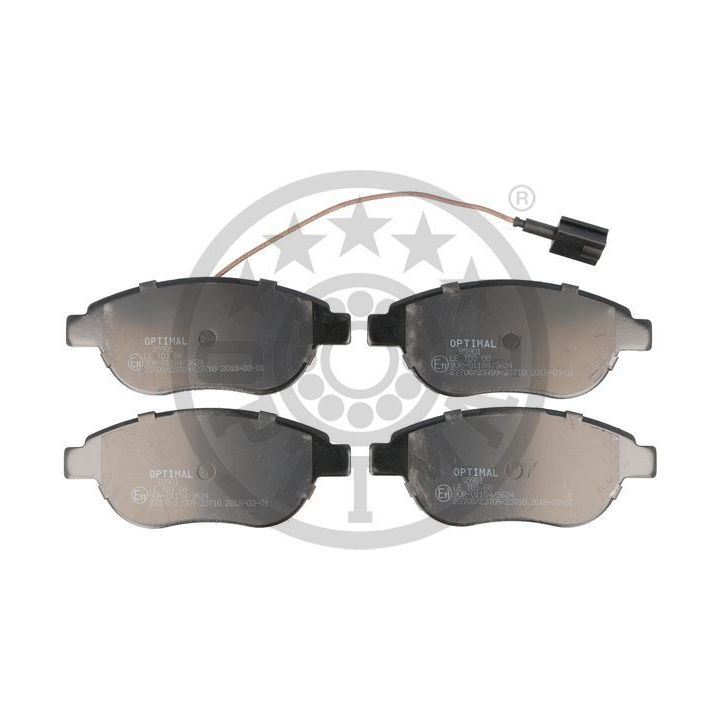 Stabdžių trinkelių rinkinys, diskinis stabdys OPTIMAL 85901