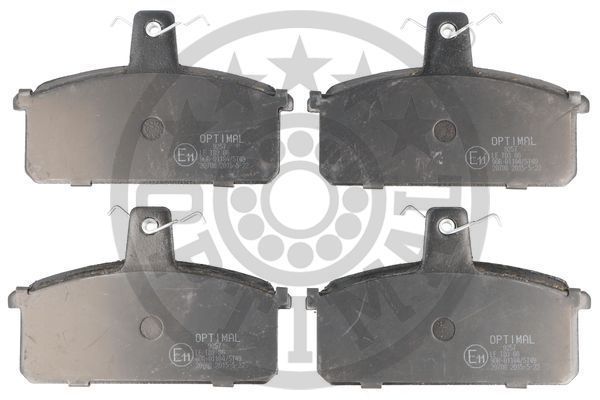 Stabdžių trinkelių rinkinys, diskinis stabdys OPTIMAL 9257