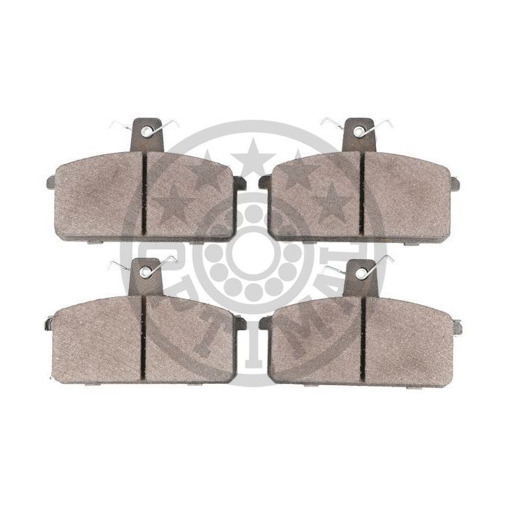 Stabdžių trinkelių rinkinys, diskinis stabdys OPTIMAL 9257