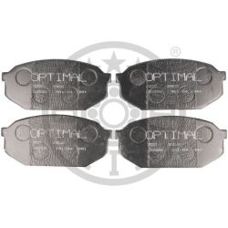 Stabdžių trinkelių rinkinys, diskinis stabdys OPTIMAL 9309