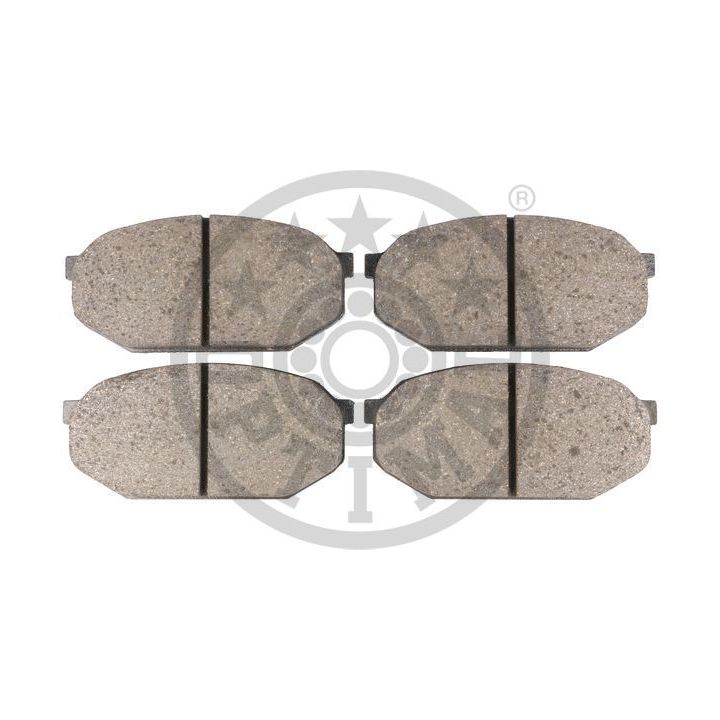 Stabdžių trinkelių rinkinys, diskinis stabdys OPTIMAL 9309