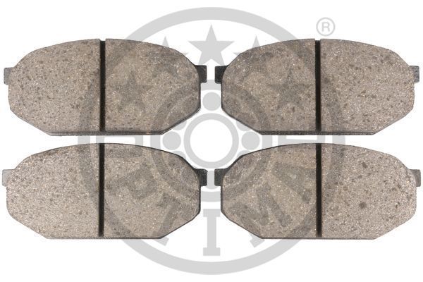 Stabdžių trinkelių rinkinys, diskinis stabdys OPTIMAL 9309