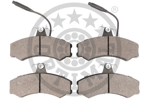 Stabdžių trinkelių rinkinys, diskinis stabdys OPTIMAL 9333