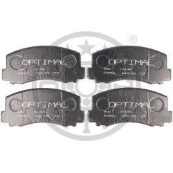 Stabdžių trinkelių rinkinys, diskinis stabdys OPTIMAL 9344