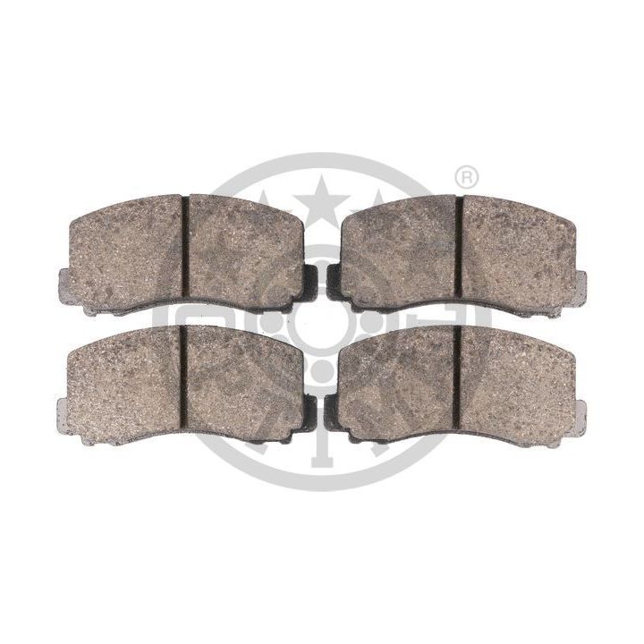 Stabdžių trinkelių rinkinys, diskinis stabdys OPTIMAL 9344