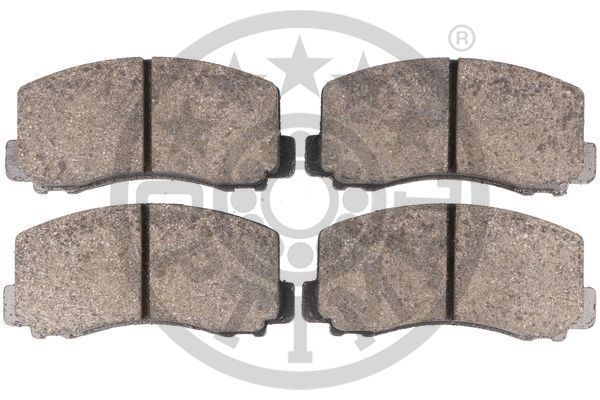 Stabdžių trinkelių rinkinys, diskinis stabdys OPTIMAL 9344