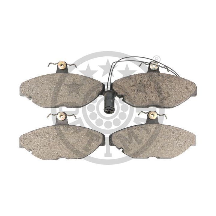 Stabdžių trinkelių rinkinys, diskinis stabdys OPTIMAL 9350