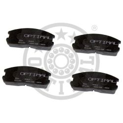 Stabdžių trinkelių rinkinys, diskinis stabdys OPTIMAL 9361