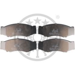 Stabdžių trinkelių rinkinys, diskinis stabdys OPTIMAL 9386