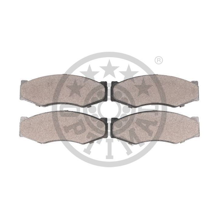 Stabdžių trinkelių rinkinys, diskinis stabdys OPTIMAL 9386