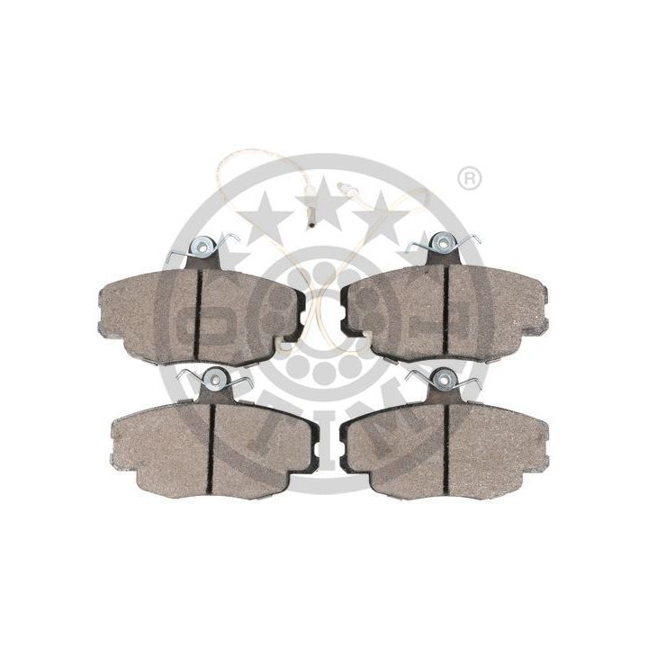 Stabdžių trinkelių rinkinys, diskinis stabdys OPTIMAL 9416