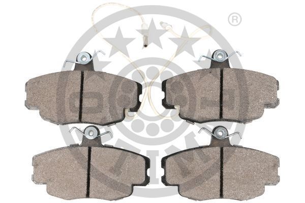 Stabdžių trinkelių rinkinys, diskinis stabdys OPTIMAL 9416