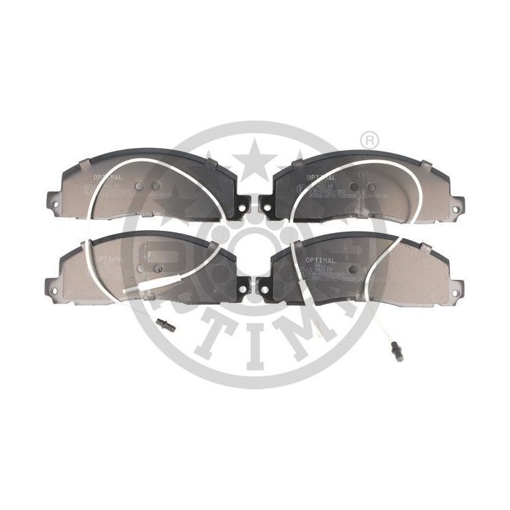 Stabdžių trinkelių rinkinys, diskinis stabdys OPTIMAL 9417