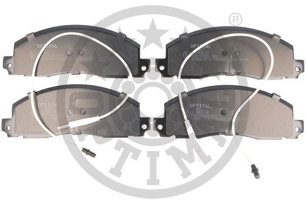 Stabdžių trinkelių rinkinys, diskinis stabdys OPTIMAL 9417