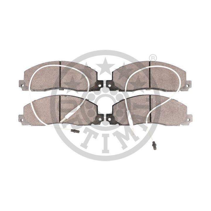 Stabdžių trinkelių rinkinys, diskinis stabdys OPTIMAL 9417