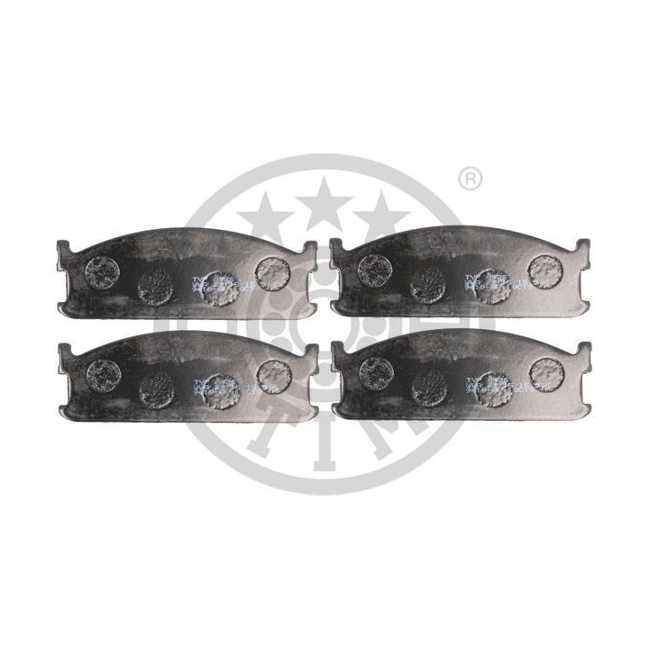 Stabdžių trinkelių rinkinys, diskinis stabdys OPTIMAL 9419