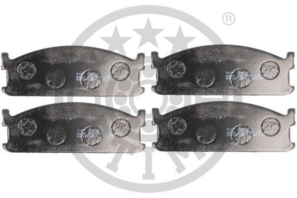 Stabdžių trinkelių rinkinys, diskinis stabdys OPTIMAL 9419