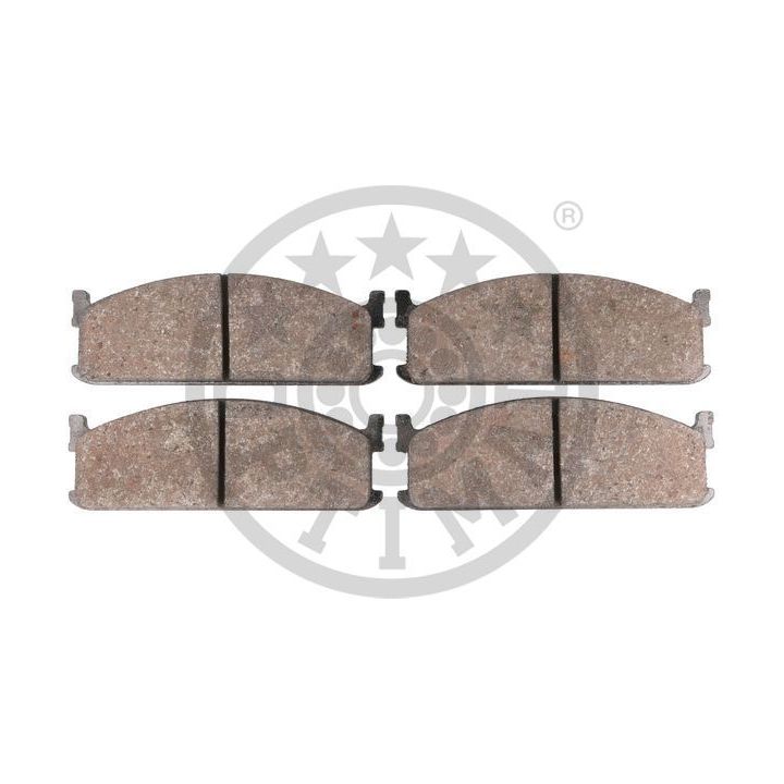 Stabdžių trinkelių rinkinys, diskinis stabdys OPTIMAL 9419