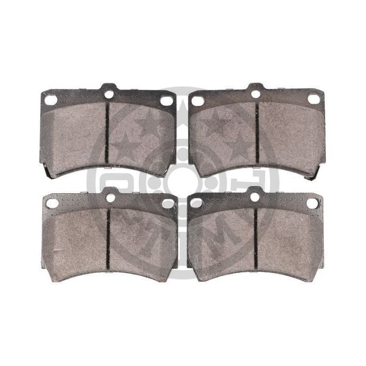 Stabdžių trinkelių rinkinys, diskinis stabdys OPTIMAL 9437