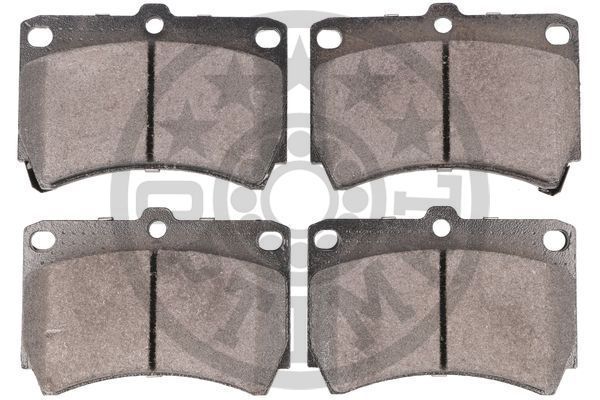 Stabdžių trinkelių rinkinys, diskinis stabdys OPTIMAL 9437