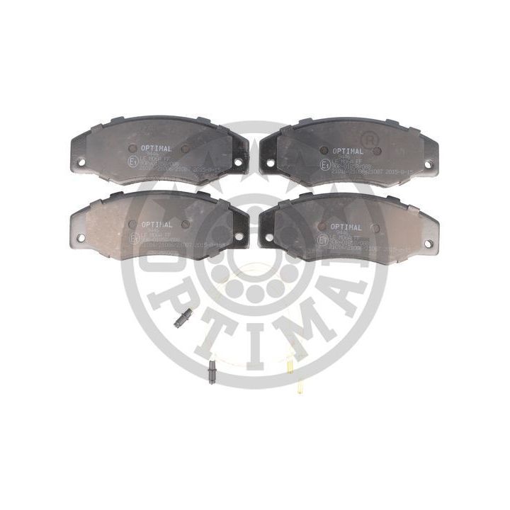 Stabdžių trinkelių rinkinys, diskinis stabdys OPTIMAL 9446