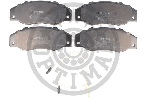 Stabdžių trinkelių rinkinys, diskinis stabdys OPTIMAL 9446