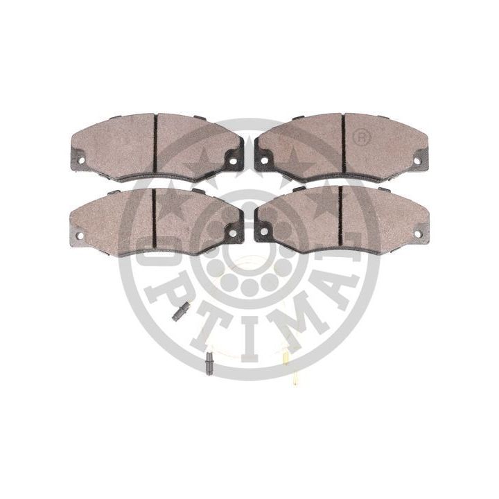 Stabdžių trinkelių rinkinys, diskinis stabdys OPTIMAL 9446