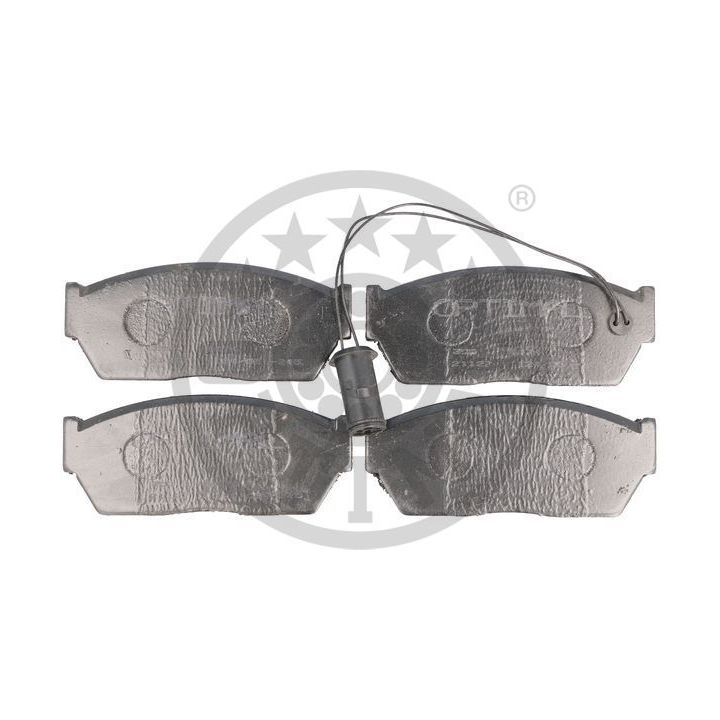 Stabdžių trinkelių rinkinys, diskinis stabdys OPTIMAL 9474