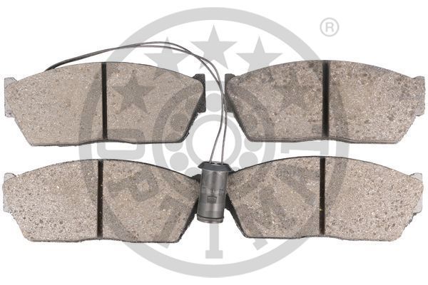 Stabdžių trinkelių rinkinys, diskinis stabdys OPTIMAL 9474