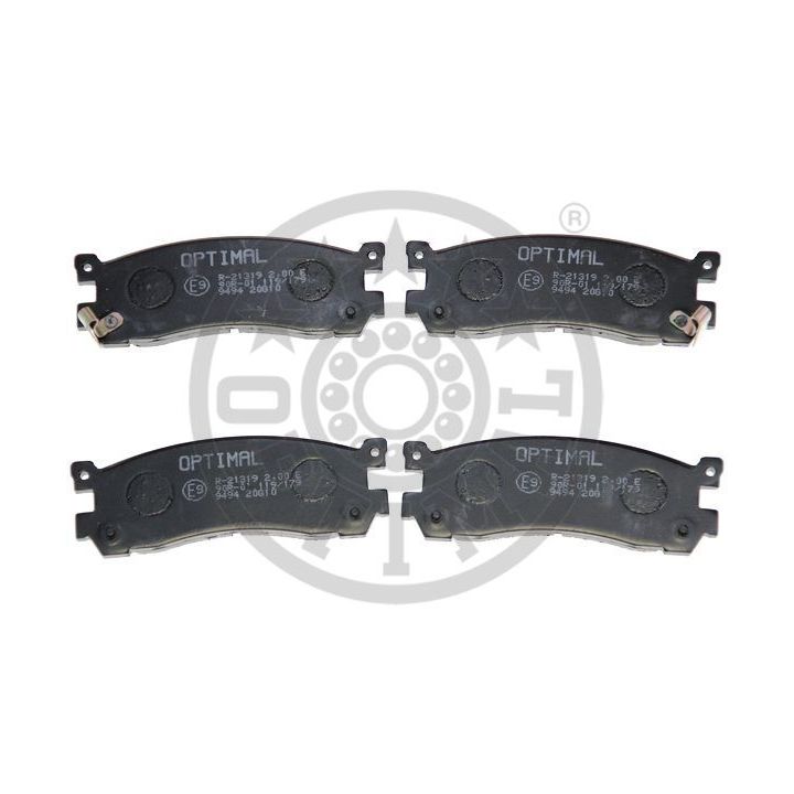 Stabdžių trinkelių rinkinys, diskinis stabdys OPTIMAL 9494