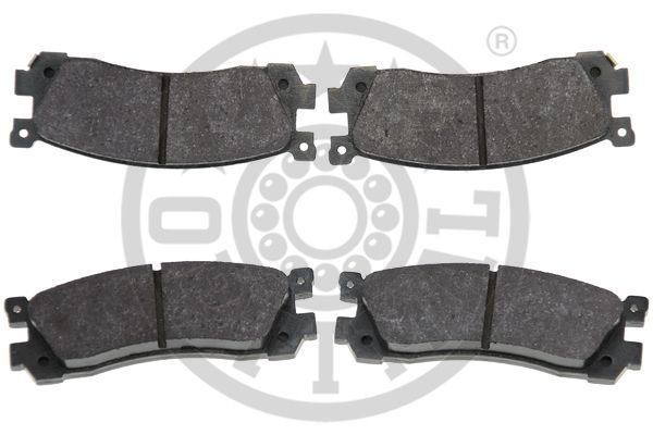 Stabdžių trinkelių rinkinys, diskinis stabdys OPTIMAL 9494