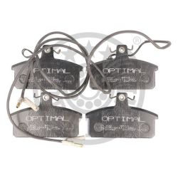 Stabdžių trinkelių rinkinys, diskinis stabdys OPTIMAL 9510