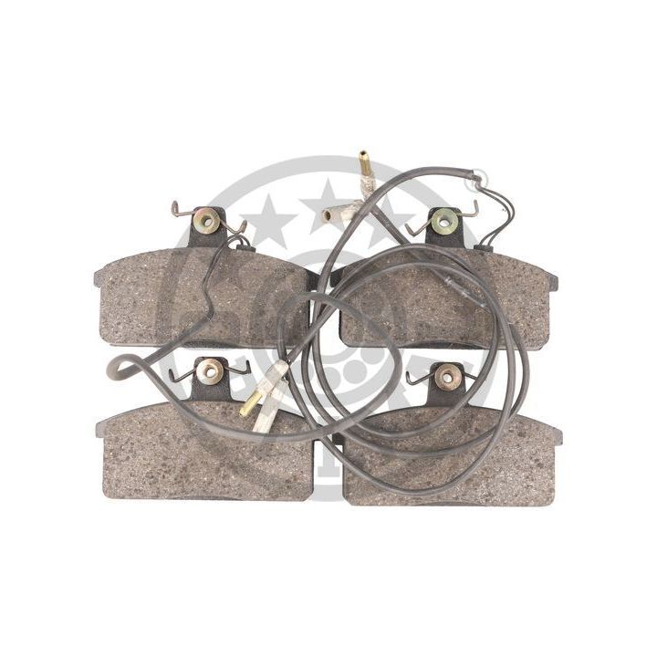 Stabdžių trinkelių rinkinys, diskinis stabdys OPTIMAL 9510