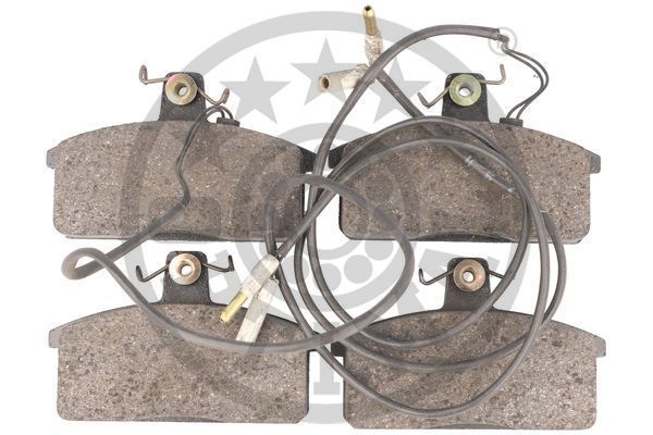 Stabdžių trinkelių rinkinys, diskinis stabdys OPTIMAL 9510