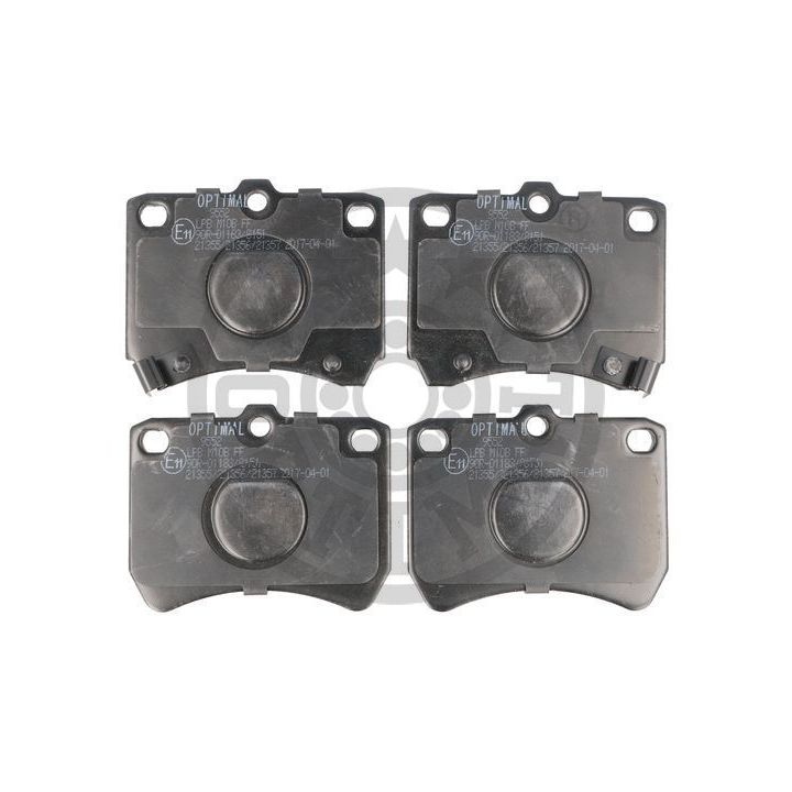 Stabdžių trinkelių rinkinys, diskinis stabdys OPTIMAL 9552