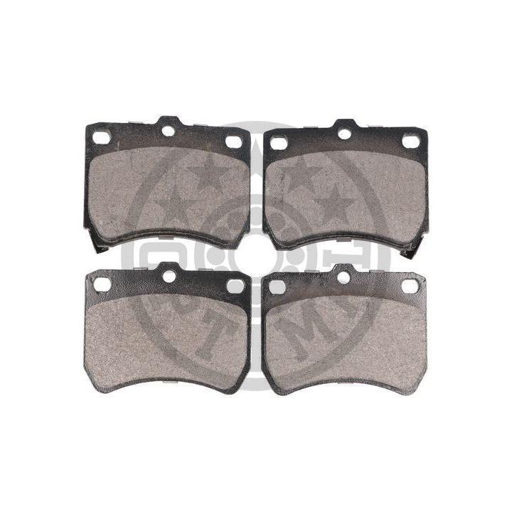 Stabdžių trinkelių rinkinys, diskinis stabdys OPTIMAL 9552